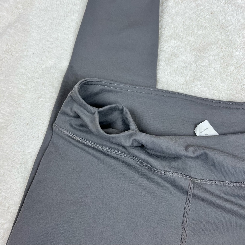 Fabletics Gray Workout Leggings Medium - image 3